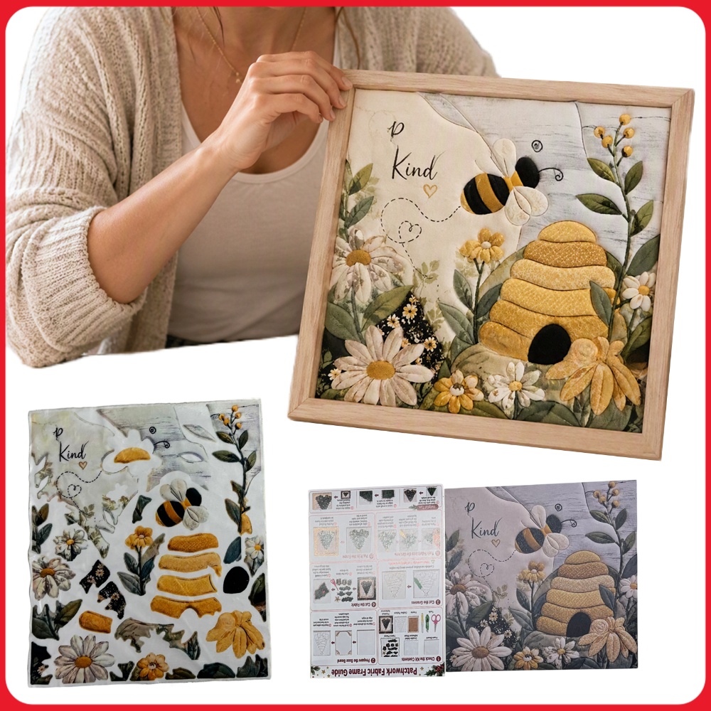 Embroidery Craft - Kit fai da te per ricamo