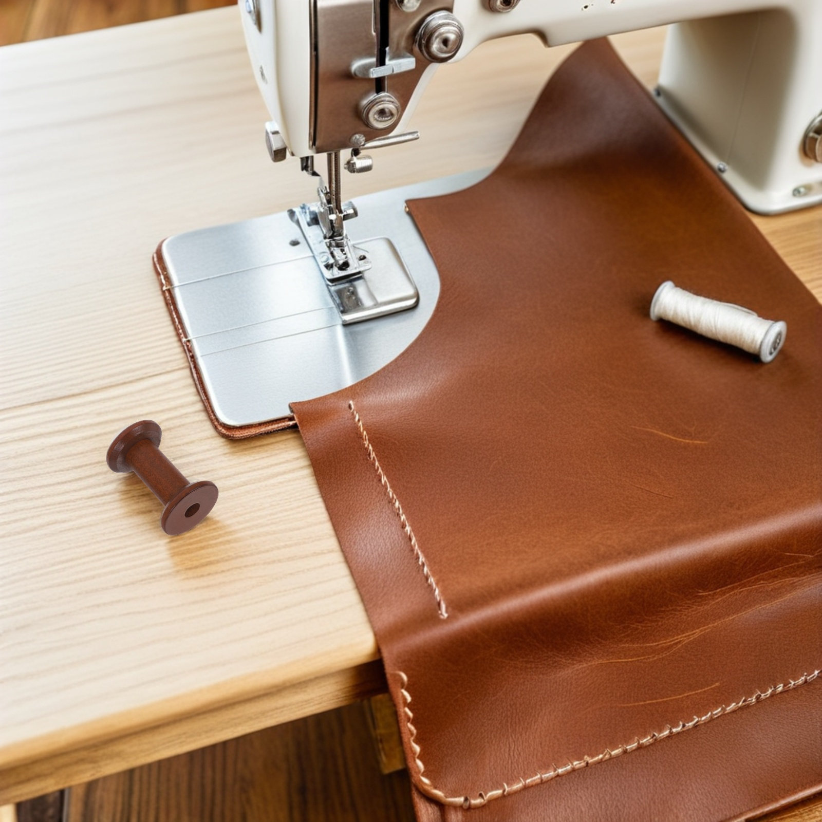 Embroidery Craft - 5 bobine di legno per filo,
