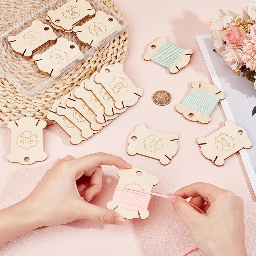 20 pezzi di tavole in legno pe - Embroidery Craft recensione e prezzo