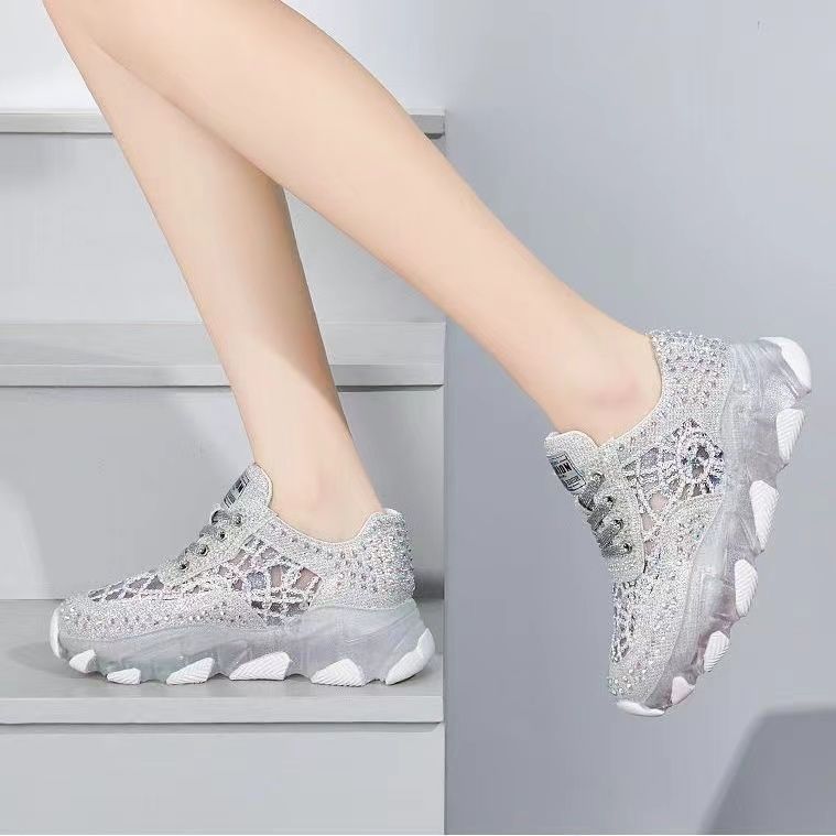 Sneakers Donna Bling con Crist - Crystal Mesh Fabric recensione e prezzo