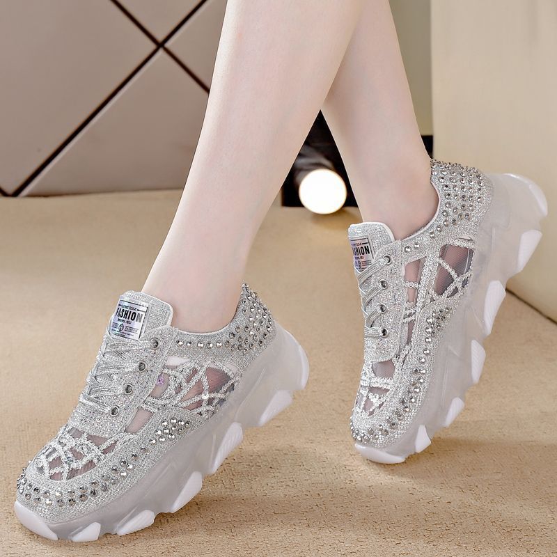 Sneakers Donna Bling con Crist - Crystal Mesh Fabric recensione e prezzo